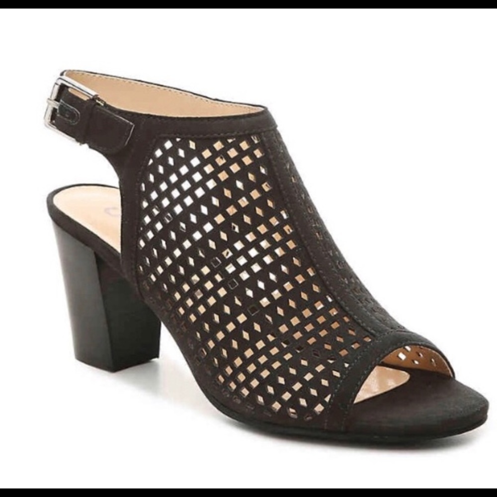 Unisa black bootie sandals